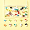 10 Colors Mushroom Handmade Lampwork Beads LAMP-FS0001-15-9
