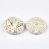 Handmade Woven Beads WOVE-T006-136A-2