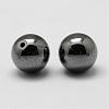 Non-magnetic Synthetic Hematite Beads G-P162-02-5mm-2