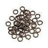 Brass Open Jump Rings KK-NH0012-01A-AB-1