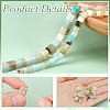 2 Strands 2 Styles Natural Flower Amazonite Beads Strands G-PH0002-53-4