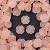 Frosted Transparent Acrylic Beads X1-OACR-P029-19B-02-1