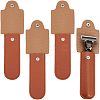 4Pcs PU Leather Razor Sheath AJEW-FH0002-72B-1