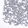 Baking Paint Glass Beads SEED-S023-11A-07-2