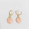 Ocean Theme Alloy Enamel Shell Shape Leverback Earrings FS-WG4EEAF-11-1