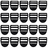 30Pcs Plastic Ladder Lock Slider Buckles KY-CY0001-23B-1