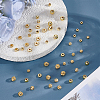 180Pcs 9 Styles Brass Beads KK-ME0004-95-4