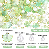120Pcs Acrylic Bead Caps OACR-PA0002-13C-2
