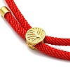 Nylon Cords Bracelet Makings Fit for Connector Charms LS-AJEW-P116-01G-11-3
