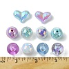 40Pcs 10 Styles Opaque Acrylic Beads MACR-FS0001-65-2