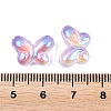AB Color Plated Transparent Glass Beads GLAA-Z020-01I-3