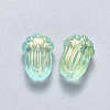 Transparent Spray Painted Glass Beads GLAA-S190-004A-04-2