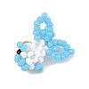 MIYUKI Round Glass Seed Beads Glass Pendants PALLOY-MZ01451-02-2
