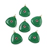 Dyed Natural Malaysia Jade Pendants KK-C251-01C-03-1