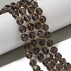 Natural Ice Obsidian Beads Strands G-K387-A09-02-1