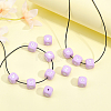 26Pcs 26 Style Silicone Beads SIL-CA0001-36-4
