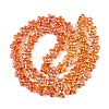 Electroplate Glass Beads Strands EGLA-T028-02G-2