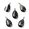 Natural Banded Agate Pendants GG-K002-09K-1