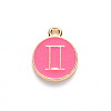 Alloy Enamel Pendants LS-X-ENAM-S124-01B-03I-2