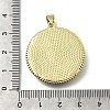 Brass Micro Pave Cubic Zirconia Pendants KK-C090-05C-02-3