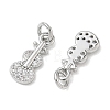 SHEGRACE Brass Clear Cubic Zirconia Pendants XGRQ3K286-523P-2