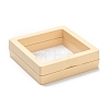 Square Transparent PE Thin Film Suspension Jewelry Display Box LS-CON-D009-01B-01-2