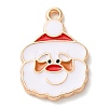 Christmas Zinc Alloy Enamel Pendants PALLOY-K008-03F-KCG-1