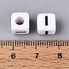 Opaque Acrylic Beads SACR-N020-04A-I-4