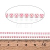 Iron & ABS Plastic Imitation Pearl Tennis Chains CH-Q006-01A-09-3
