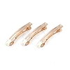 Stainless Steel Hair Barrette Findings OHAR-PW0001-198KCG-D-1