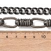 Vintage 304 Stainless Steel Mixed Chain Necklaces NJEW-C115-06AS-5