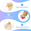 50Pcs Organza Bags Jewellery Storage Pouches Wedding Favour Party Mesh Drawstring Gift OP-TA0001-16C-4