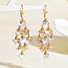 Brass Hollow Hoop Earrings XQ6023-5-1