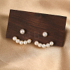Real 18K Gold Plated Alloy Stud Earrings EE2751-2-3