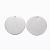 304 Stainless Steel Stamping Blank Tag Pendants STAS-H396-A-05P-2