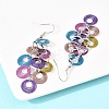 430 Stainless Steel Dangle Earrings EJEW-B157-01C-3