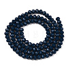 Opaque Solid Color Glass Beads Strands EGLA-A034-P2mm-D16-2