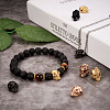  Jewelry 6Pcs 6 Style 304 Stainless Steel Beads STAS-PJ0001-28-6
