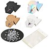 40Pcs Paper Jewelry Display Cards CDIS-FS0001-32C-2
