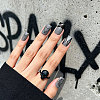 Stainless Steel DIY Nail Art Templates MRMJ-WH0092-280-6