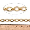 304 Stainless Steel Twist Oval Link Chains CHS-Z007-10G-2