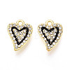 Alloy Rhinestone Pendants FIND-N012-03KCG-1