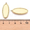 Ion Plating(IP) 304 Stainless Steel Pendant Cabochons Settings X-STAS-A070-45G-5