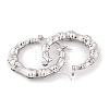 Non-Tarnish Bamboo Joint 304 Stainless Steel Hoop Earrings for Women EJEW-G388-01P-2