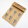 Wooden Craft Pegs Clips AJEW-S026-03-1