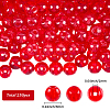 250Pcs Glass Round Beads GLAA-SP0001-49A-2