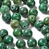 100Pcs 8mm Natural African Jade Bead Round Beads DIY-LS0002-46-4