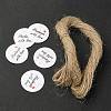 100Pcs Paper Gift Tags CDIS-YW0001-11D-2