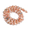 Natural Sunstone Beads Strands G-H057-A19-01-3