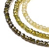 Transparent Gradient Color Cubic Zirconia Strand ZIRC-NH0002-01A-3